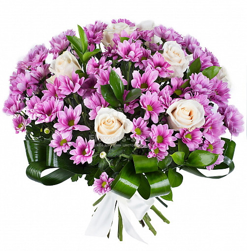 Сиреневое Изобилие в Новосибирске по цене 4410 руб. - доставка цветов отслужбы Flowers-sib.ru